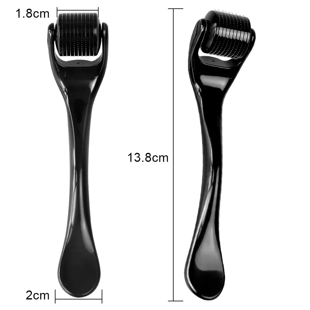 0.3mm Derma Roller for Hair Growth Facial Skin 540 Microneedles Cosmetic Needles Beauty Tool for Women