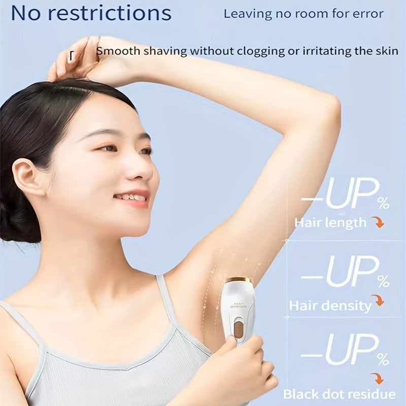Electric Hair Trimmers for Women Waterproof Razor Painless Private Body Hair Removal